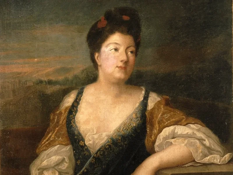 1707-Michel Hubert Descours - Ritratto di Cécile de Belzunce de Castelmoron
